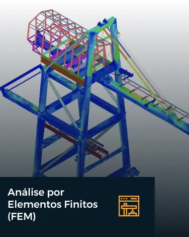 Análise por Elementos Finitos (FEM) - Serviço da Kot Engenharia