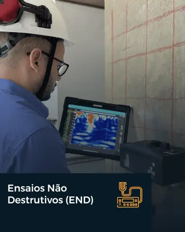 Ensaios Não Destrutivos (END) - Serviço da Kot Engenharia