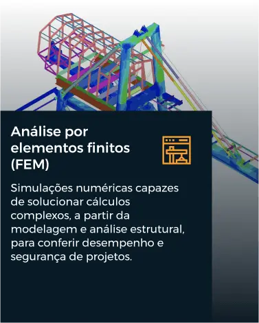 Detalhes da Análise por Elementos Finitos - Informações sobre o serviço